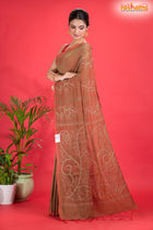 PURE COTTON KATHA STITCH RUST