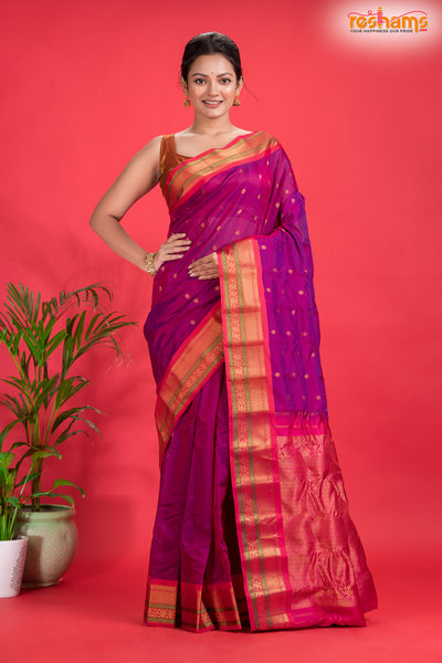 Sico Gadwal saree festive