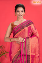 TISSUE LINEN  PINK GOLD