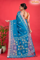 LINEN Handpaint Deep Sky Blue
