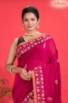 LINEN Handpaint Rani Pink