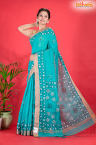 LINEN Handpaint Green