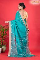 LINEN Handpaint Green