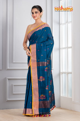 ASSAM COTTON BLUE
