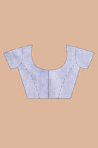 Pure Tussar Silk Jamdani Grey