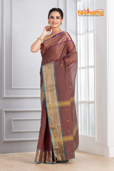 KOVAI KORA COTTON BROWN