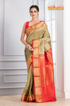 Kanjivaram Pure Silk Green