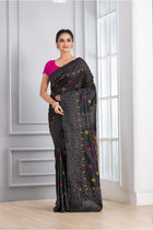 Hand Embroidery Stitch Black