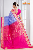 Kanjivaram Pure Silk Purple