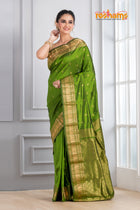Kanjivaram Pure Silk Green