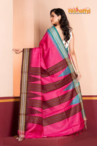 Vidarbha Pure Tussar Pink