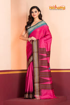 Vidarbha Pure Tussar Pink