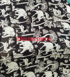 Chanderi Silk-Cotton Saree in Kalamkari Prints  – Light Brown