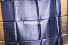 Pure Tussar Silk Saree – Printed with Blue and Golden Zari Border