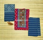 Cotton Ajrakh salwar with Colour Pink and Blue