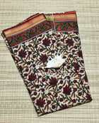 Maheshwari Zari Cotton Saree - Mixed Colour