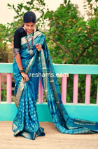 Liva Silk Saree – Blue