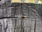 Hand Embroidered Hand Painted Kantha Stitch Mixed Saree – Woven in Pure Tussar Silk
