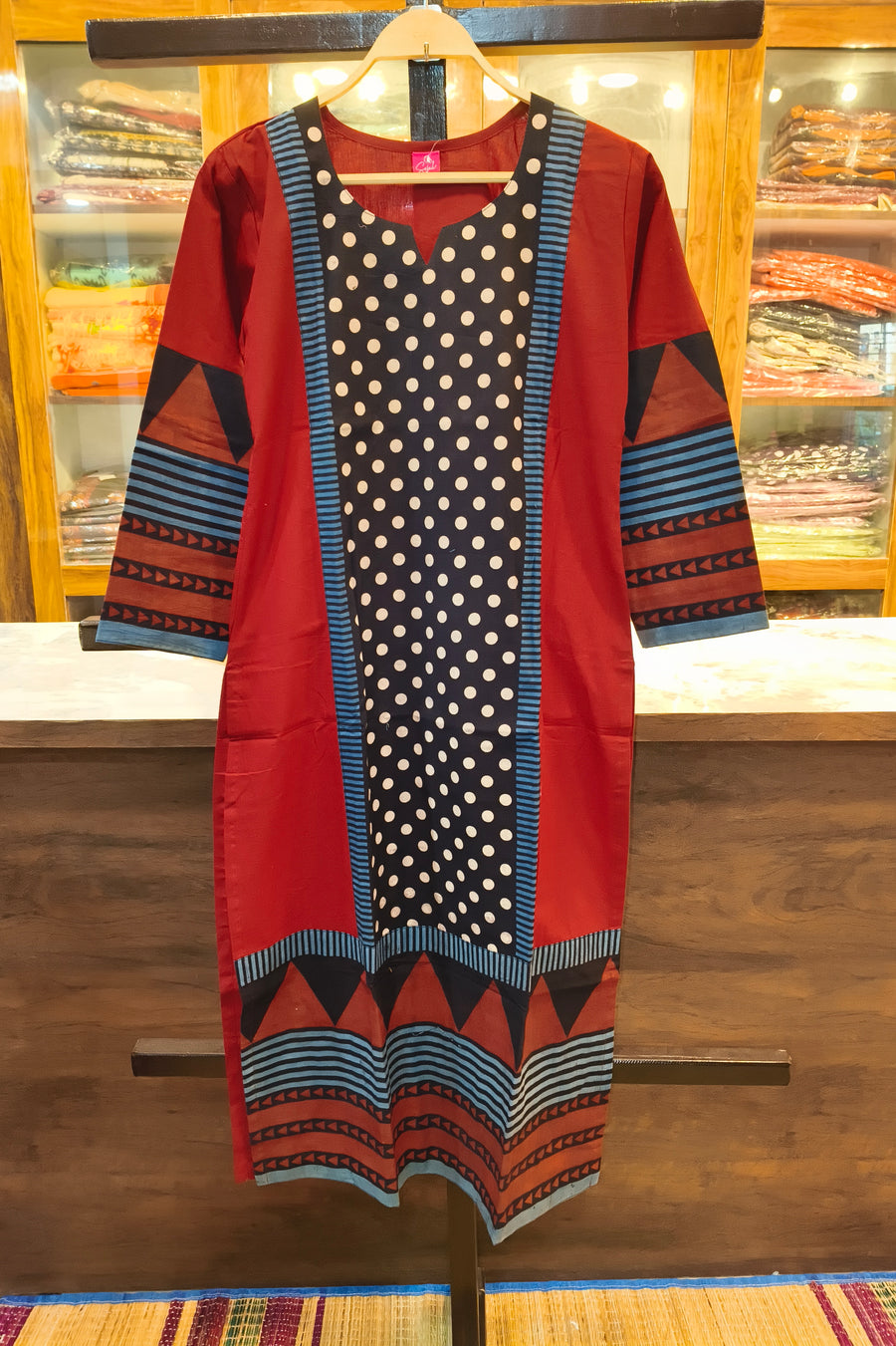 Red Dot BOUTIQUE COTTON KURTI